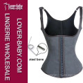 Femmes Latex Caoutchouc Gilet Gilet Corset Cincher avec Xs-Xxxl Tailles (L42635-3)